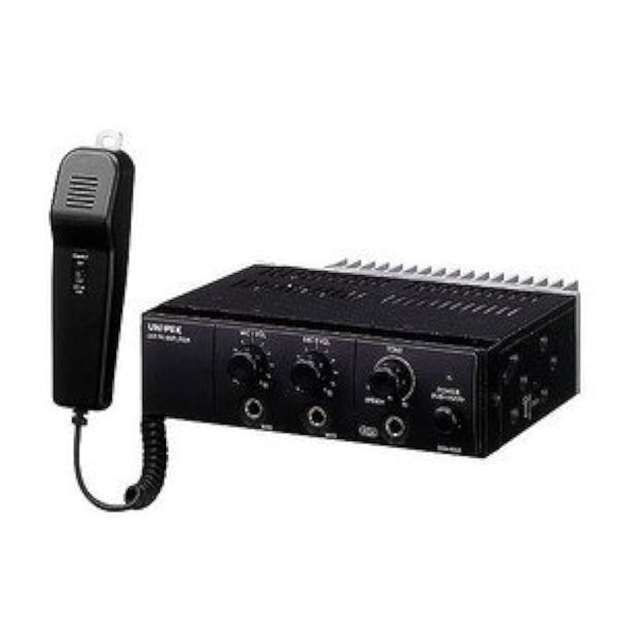 UNI-PEX NDA-602A マイク付き車載アンプ Amazon.co.jp: UNI-PEX(ユニペックス) 車載アンプ マイク付き